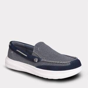 NEW MYKOS men's calvin slip-on shoe in navy